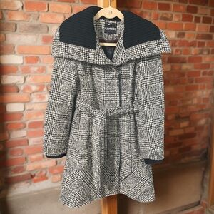 Express Belted Wool Winter Coat
